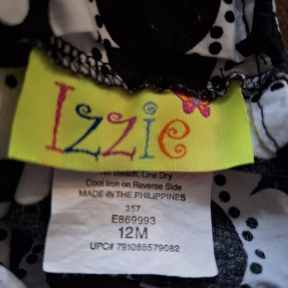 💥Buy2Get1Free💥Floral Black and White Kids Dress - Picture 4 of 4